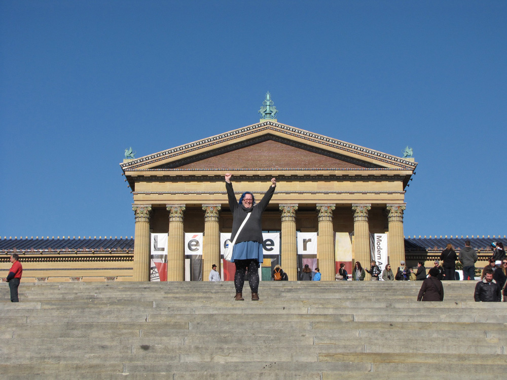 Rocky steps in Philly!