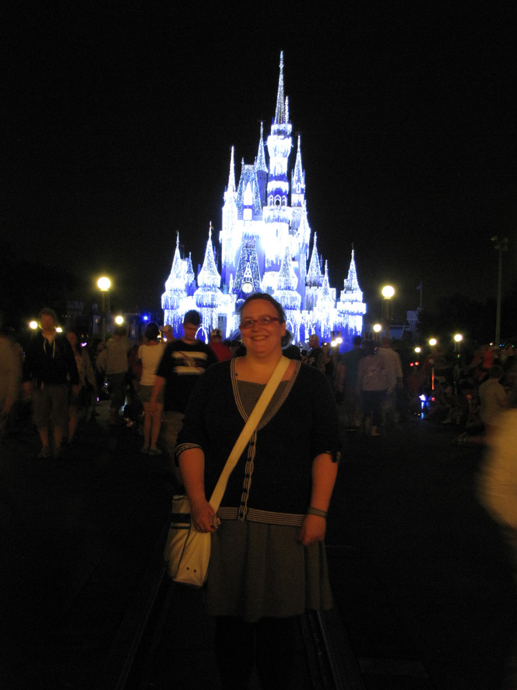 Castle at night